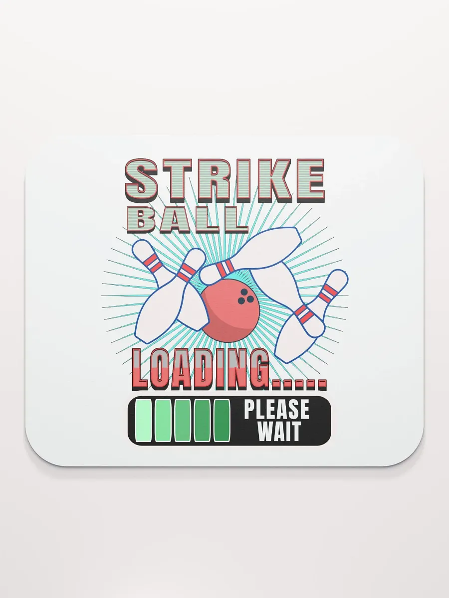Strike Ball Loading Bowling Mouse Pad product image (2)