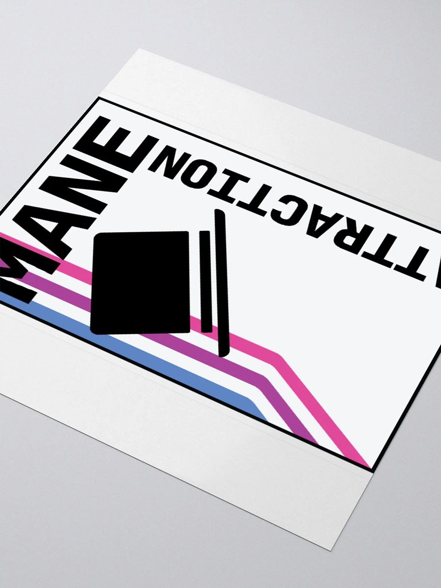 MA White Hat Sticker product image (3)