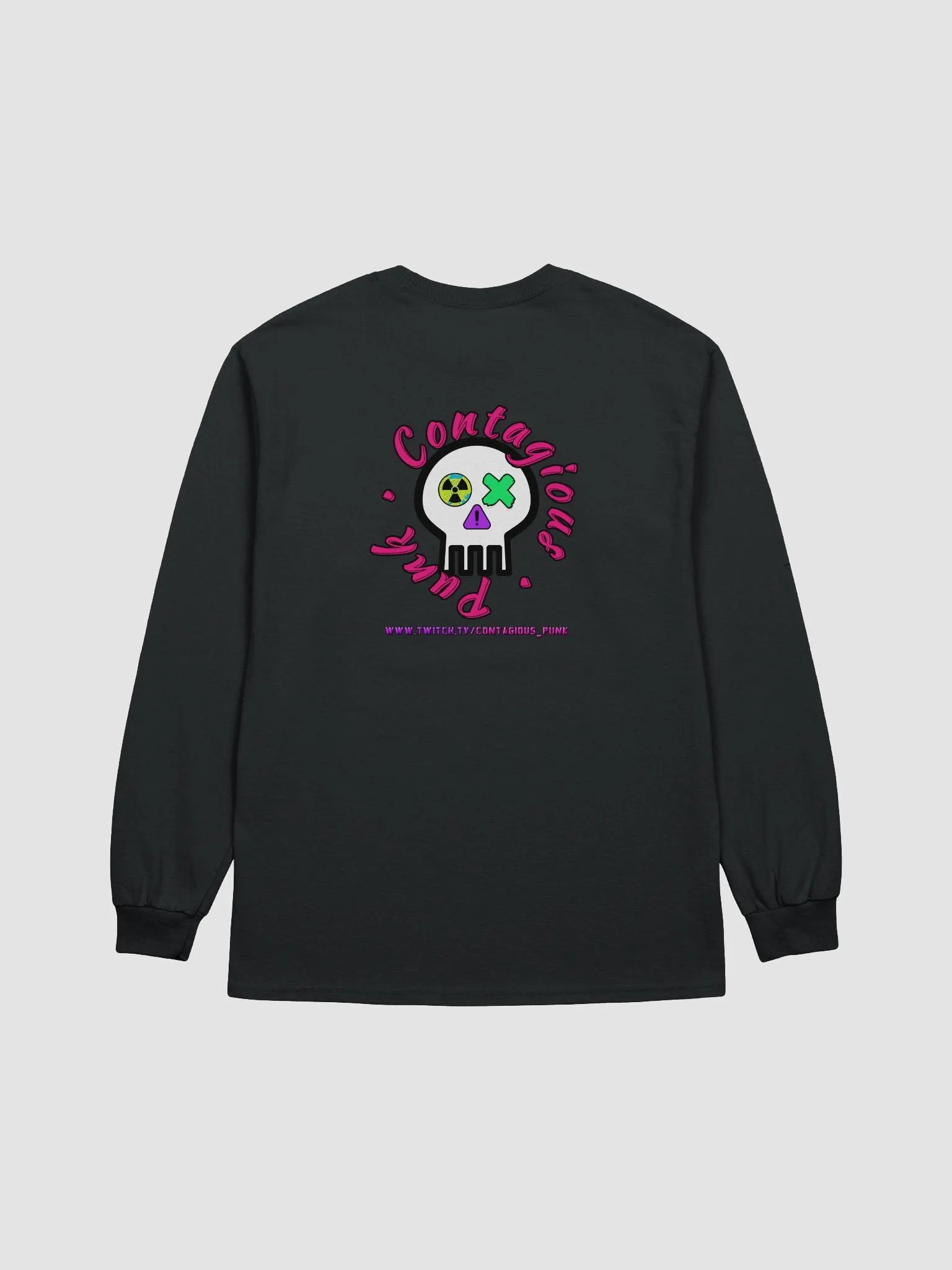 Gildan Ultra Cotton Long Sleeve T-Shirt - Contagious_punk product image (3)