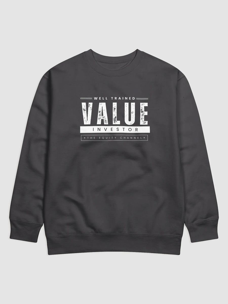 1v1 Original Value Investor Sweatshirt product image (1)