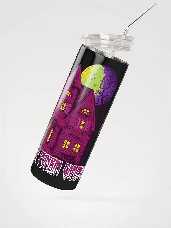 Gothic Punkin Haunted House Stainless Steel Tumbler product image (2)