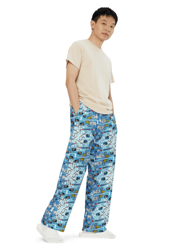 Dalmacija summer (photoshop by Dina R.) - Wide-Leg Pants product image (4)