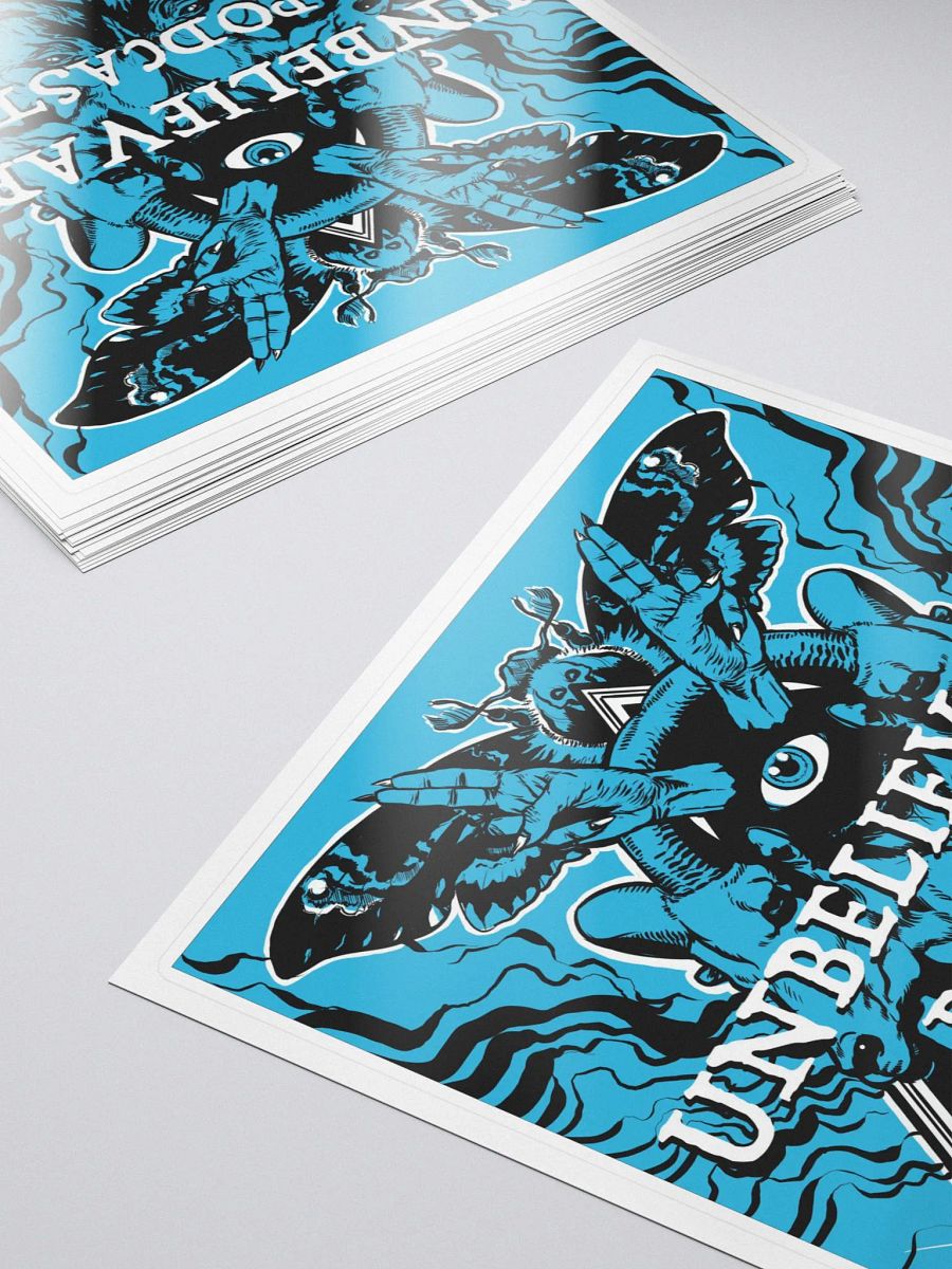 UNBELIEVABLE: Podcast Emblem Sticker product image (5)