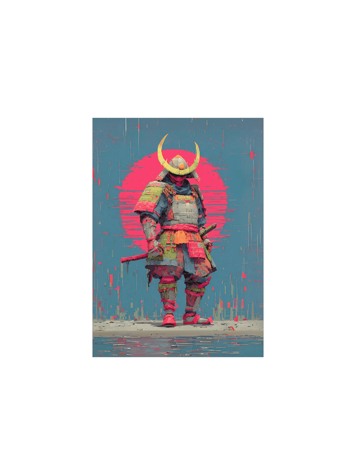 Samurai Sunrise Poster product image (1)