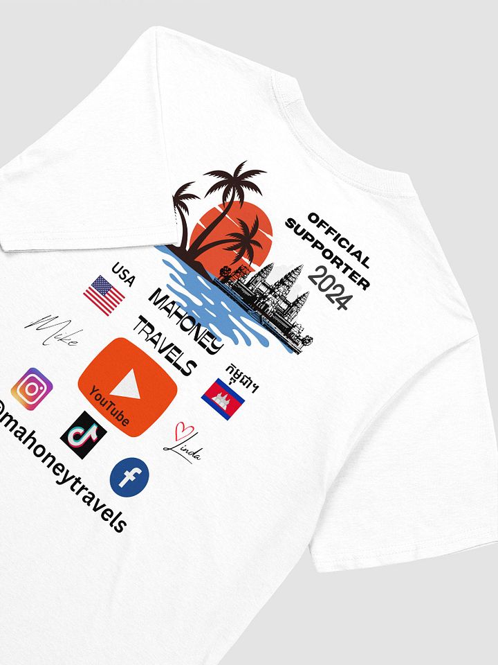 Official 2024 Mahoney Travels Supporter T-Shirt product image (2)