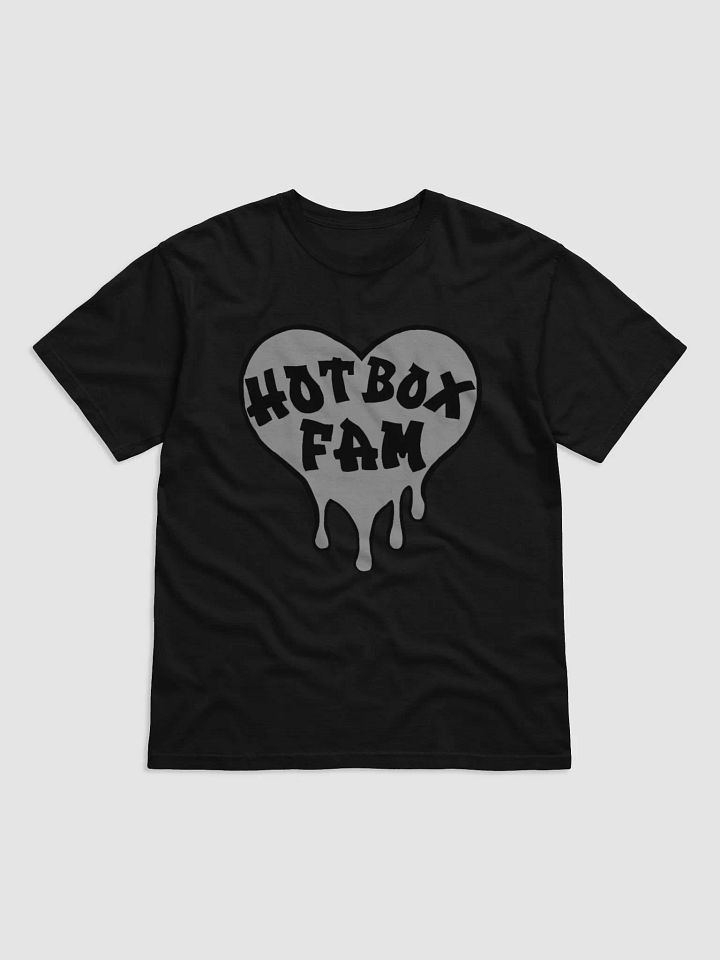 HOT BOX FAM GREY LOGO TEE product image (5)