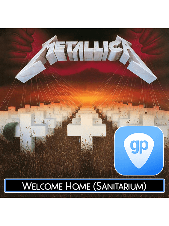 Welcome Home (Sanitarium) PDF TAB + Backing Track MP3 product image (1)