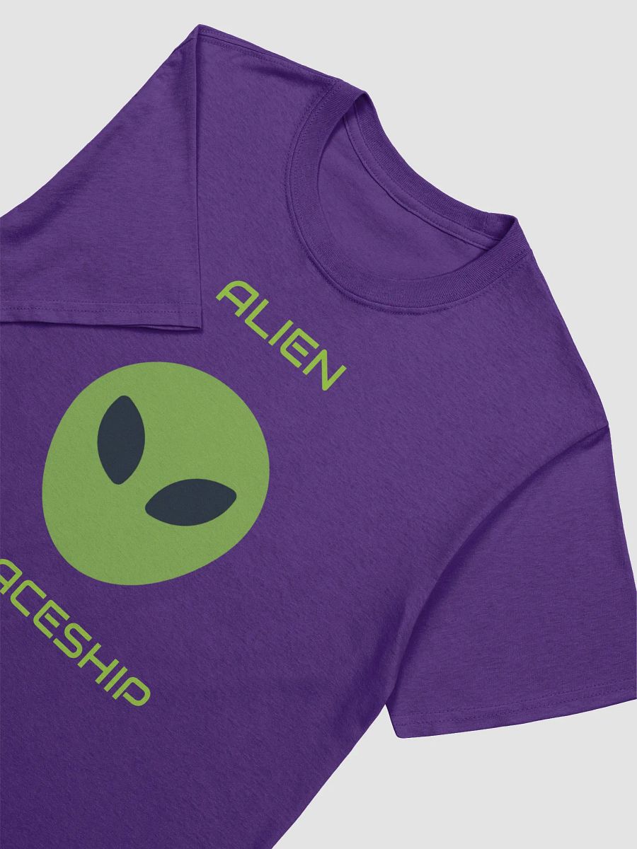 Alien Spaceship T-Shirt Purple product image (3)