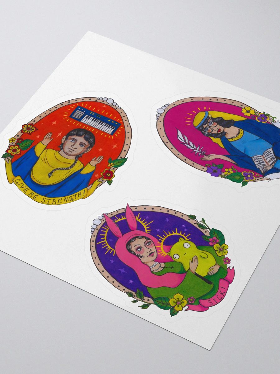Burger Saints Mini Sticker Sheet product image (3)
