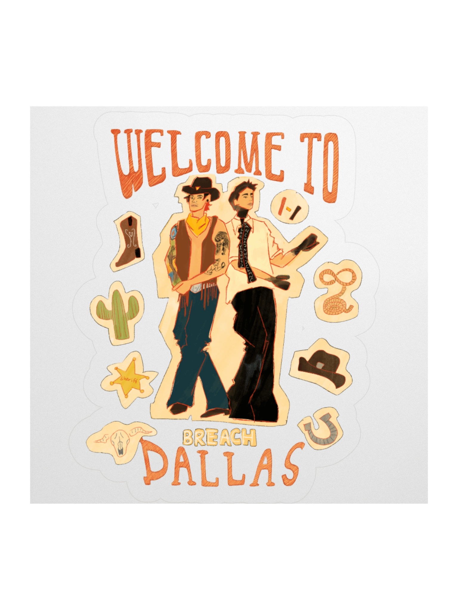 Breach Dallas Sticker product image (2)