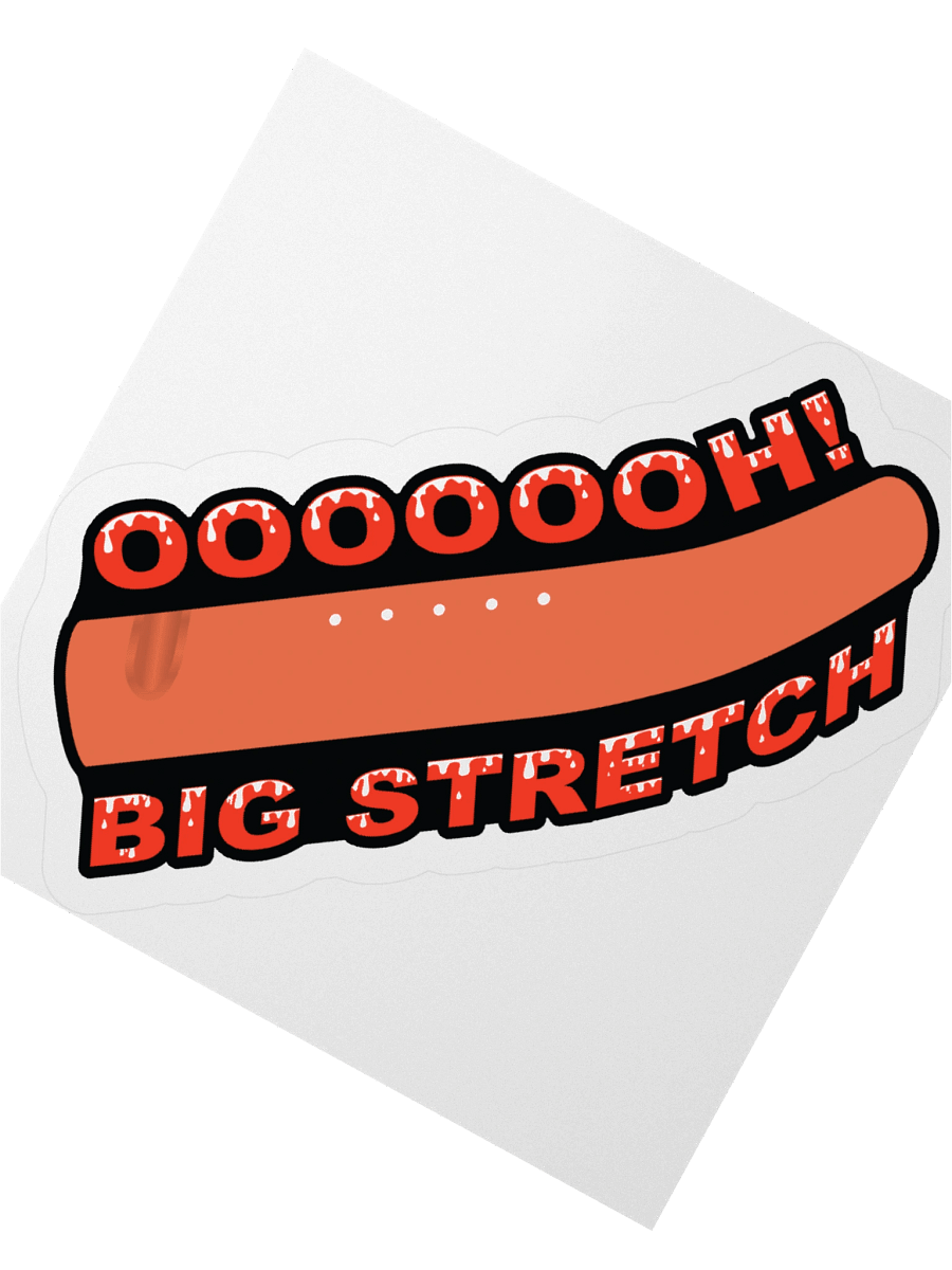 Ooh Big Stretch Sticker product image (2)