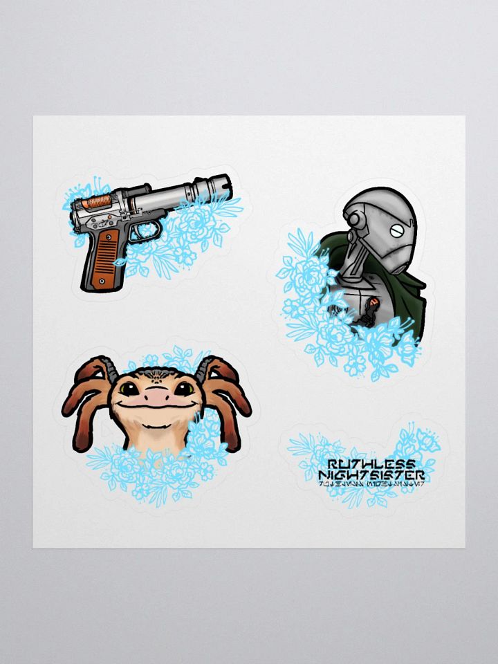Floral Scoundrel | Sticker Set product image (1)