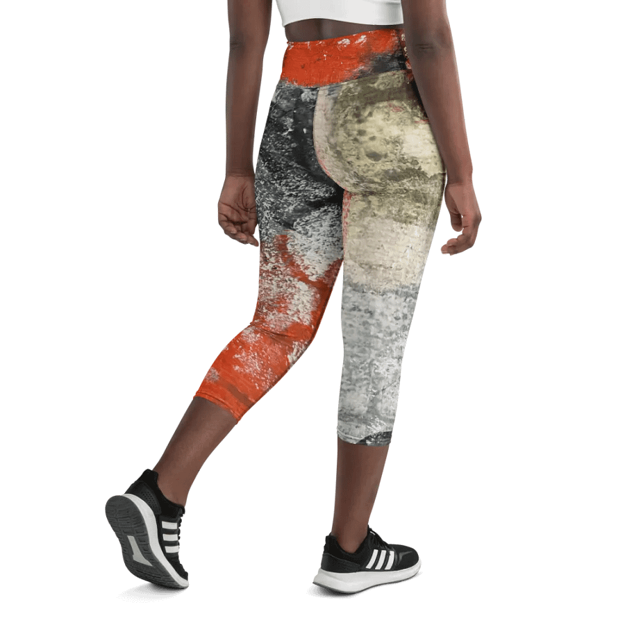 original artwork by b.reters printed on capri leggings product image (8)