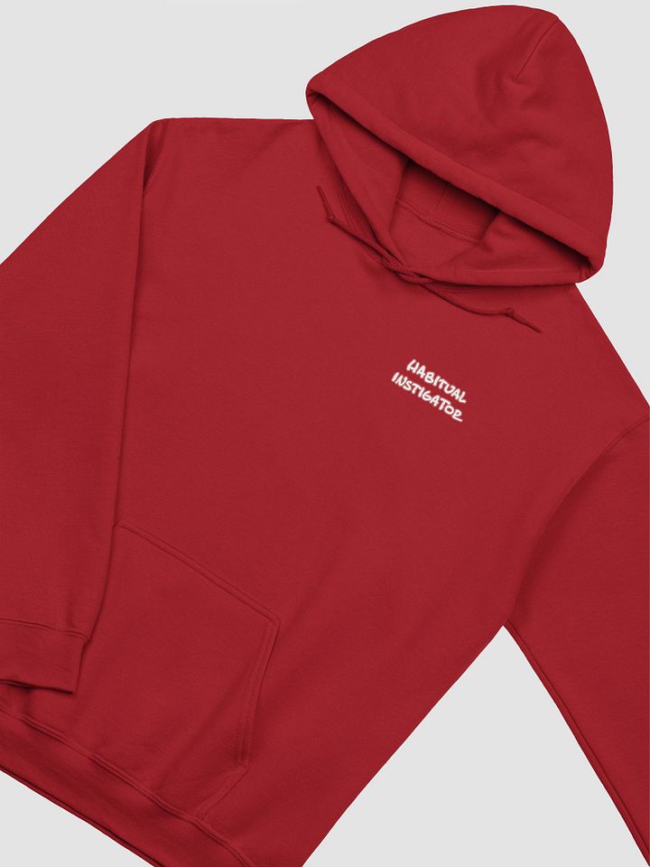 HABITUAL INSTIGATOR (sm. lined design, #CB5F5F) classic hoodie product image (49)