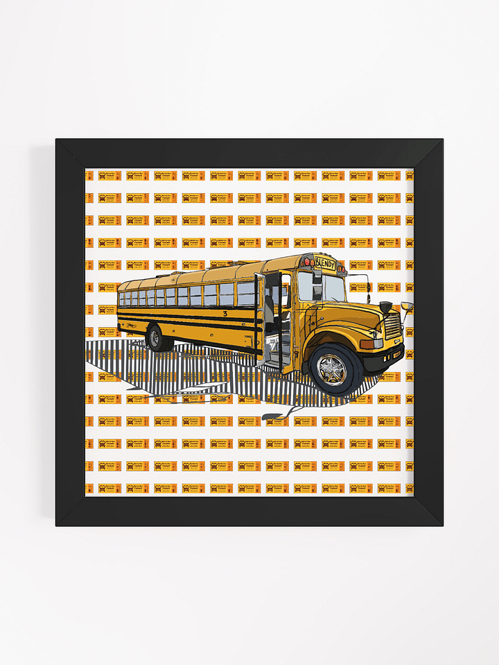 Blendy School Bus Adventure Poster product image (1)