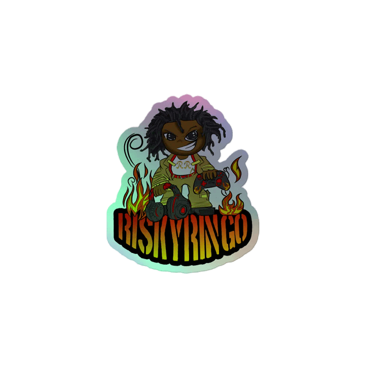 RiskyRingo Holographic Gaming Sticker Set product image (2)