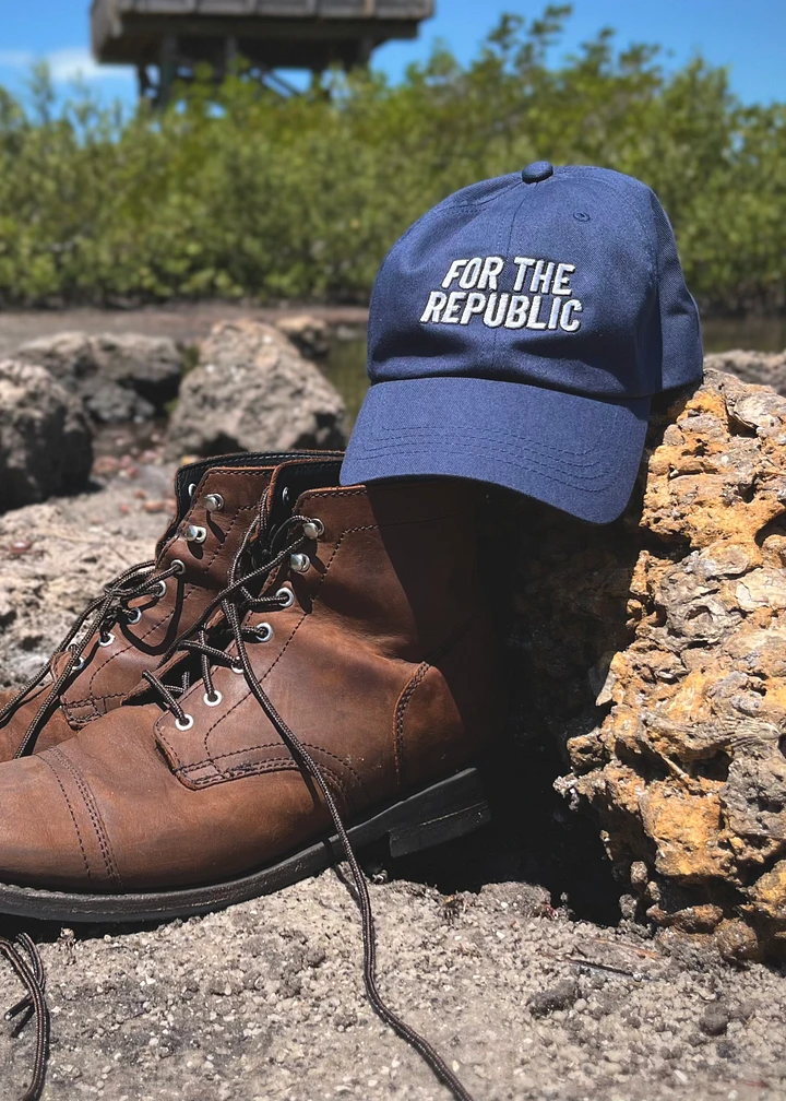 For the Republic Dad Cap product image (1)