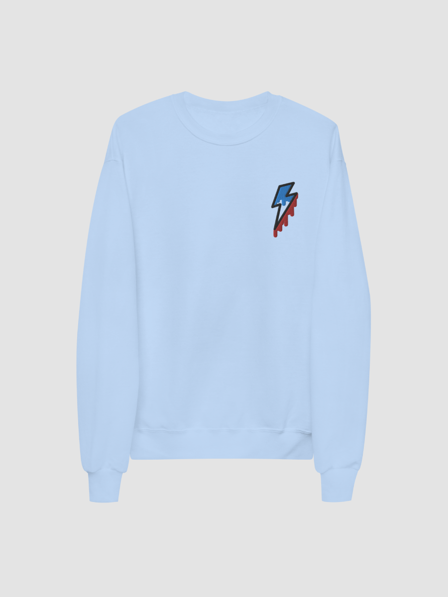 Lightning Bolt Hanes Classic Crewneck (Embroidered) product image (2)