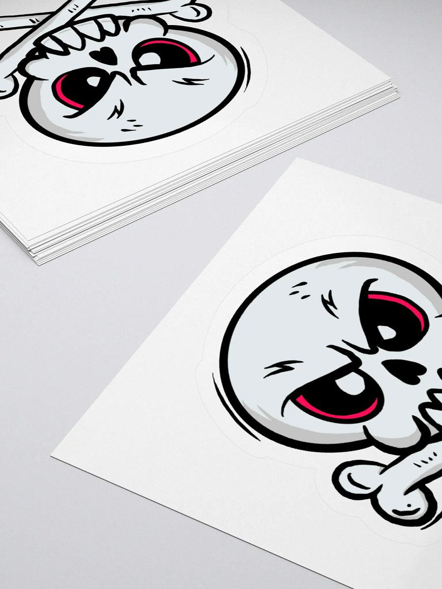 Grumpy Bones Kiss Cut Stickers product image (11)