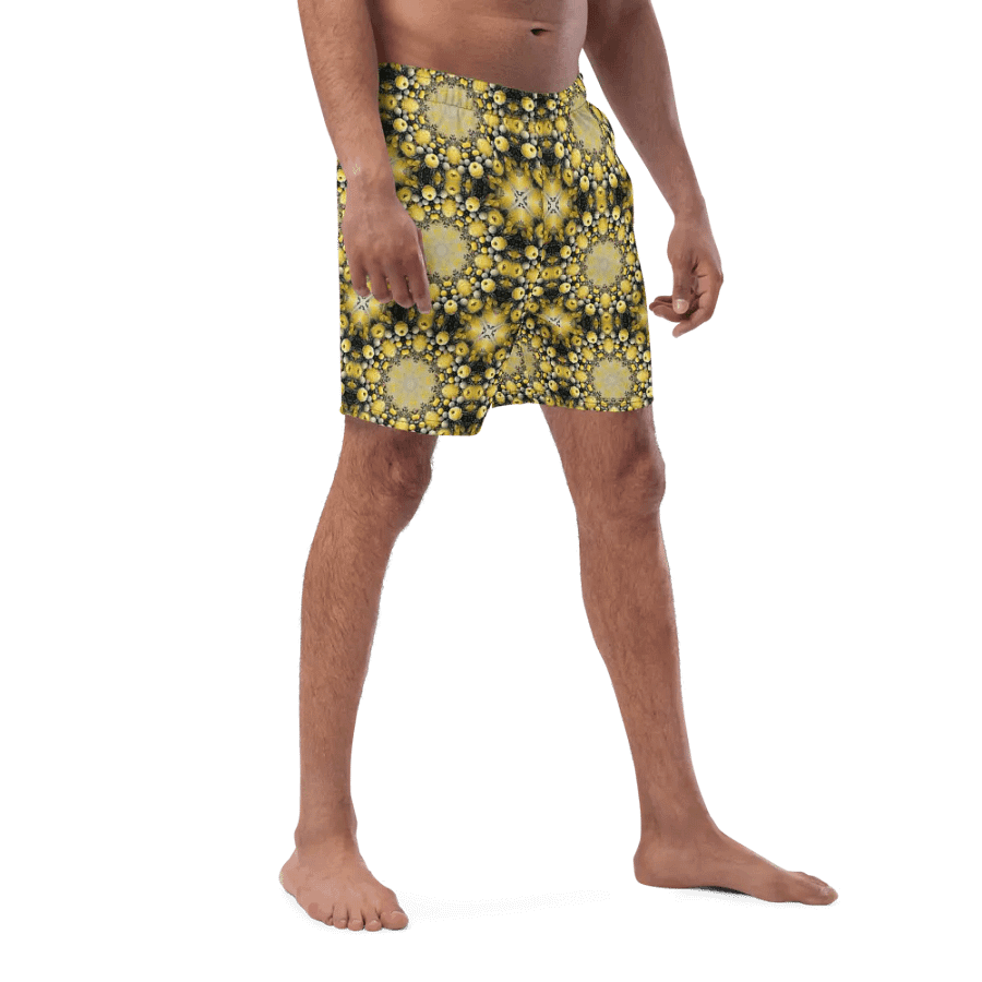 Golden Symmetry Swim Trunks product image (3)