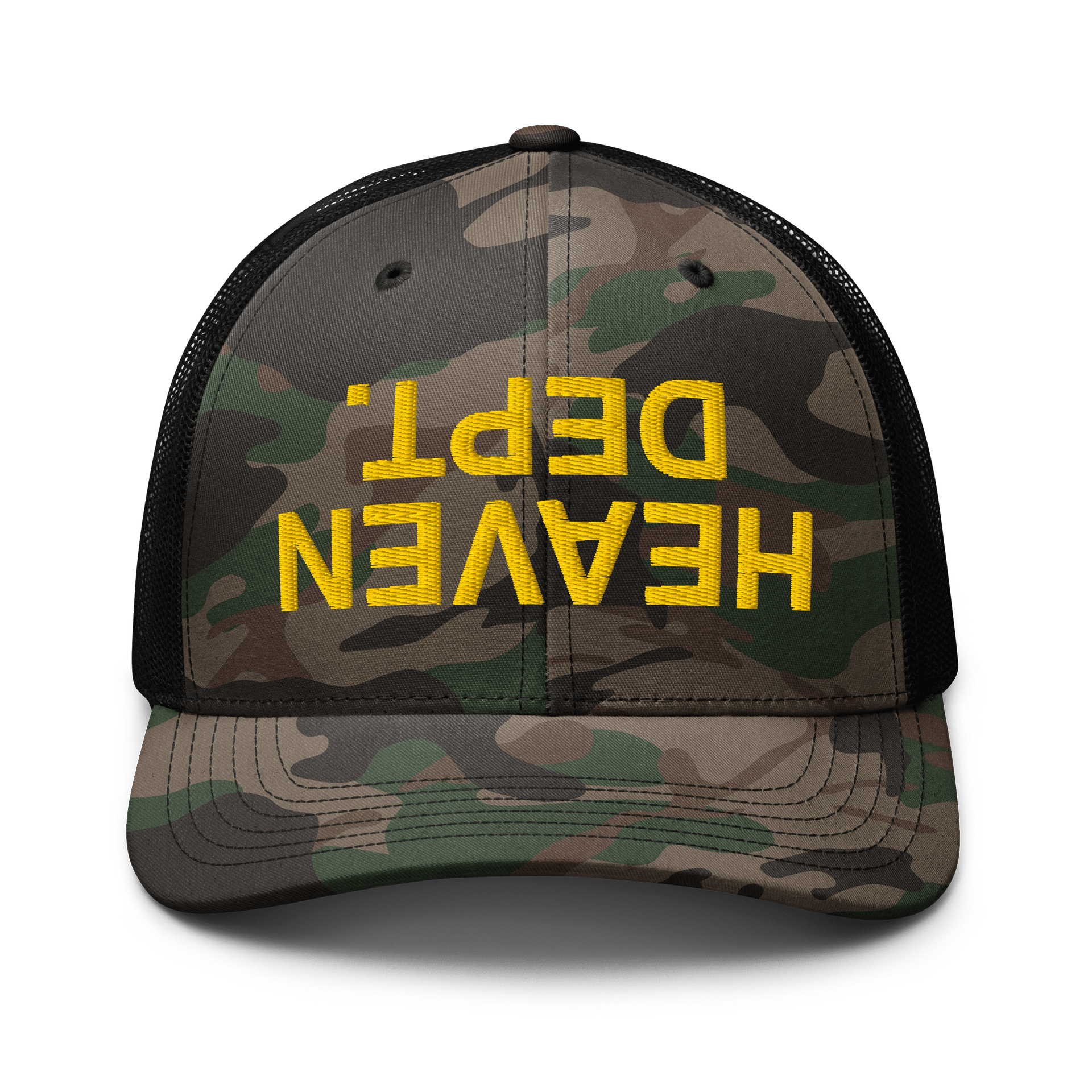 H.D. Messed Up Camo Trucker Hat product image (1)