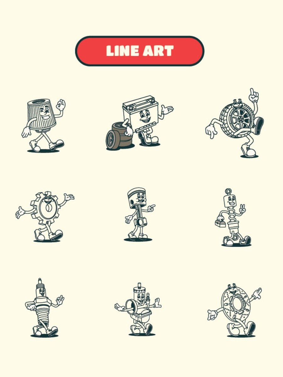 Space Part Machine Character product image (3)