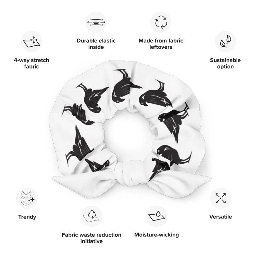 Avian Elegance All-Over Print Scrunchie product image (11)