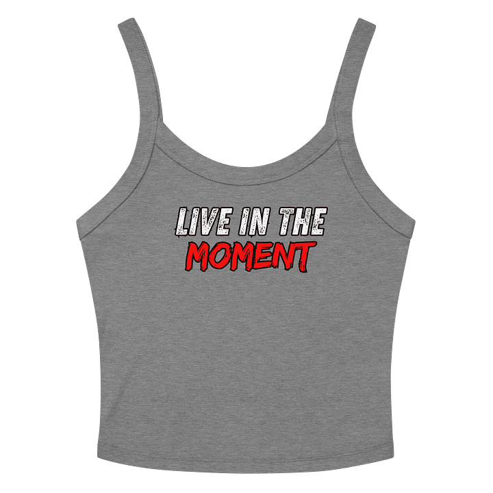 LIVE IN THE MOMENT Ribbed Tank Top product image (12)
