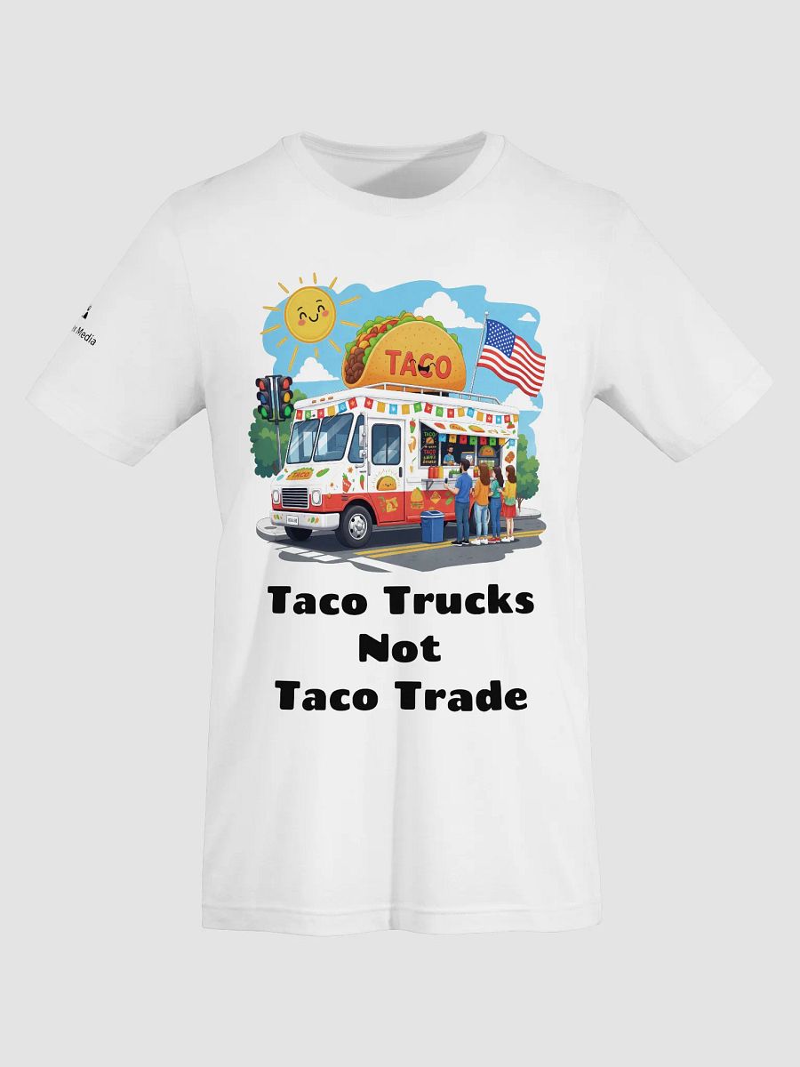 Taco Trucks Not Taco Trade Tee - White product image (7)