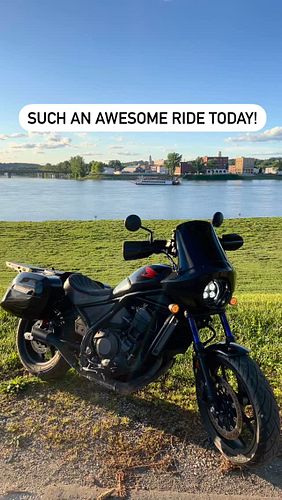 Instead of cleaning I got to ride cause the weather was amazing and I could’ve asked for a better times and good vibes. #rebe...