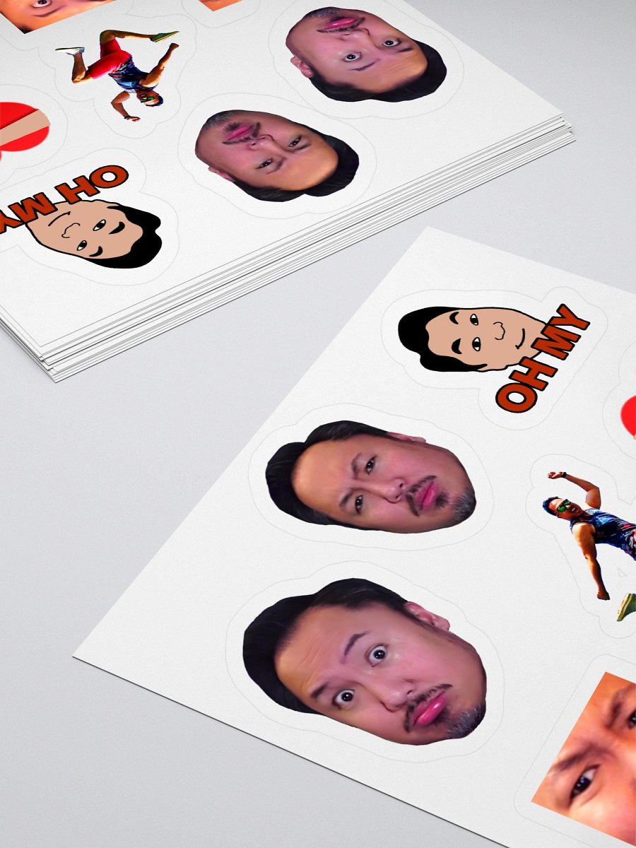 Dorky 8-Sticker Sheet product image (4)