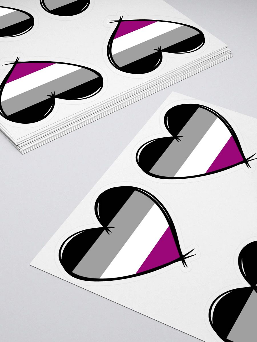 Asexual Pride Stickers product image (4)