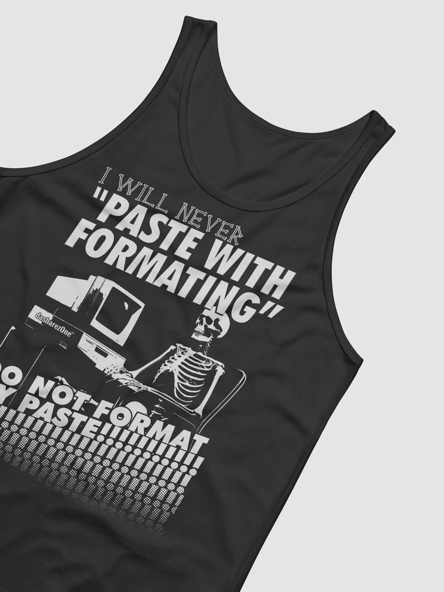 PASTE WITH FORMATTING TANK TOP product image (18)