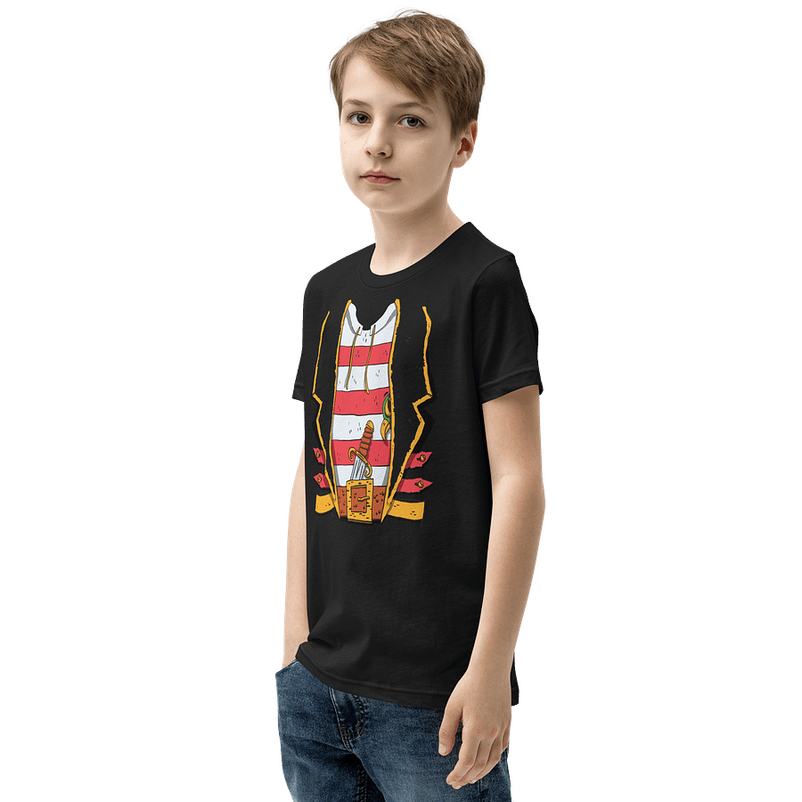 Pirate V2 Halloween Costume Funny T-Shirt For Kids product image (3)