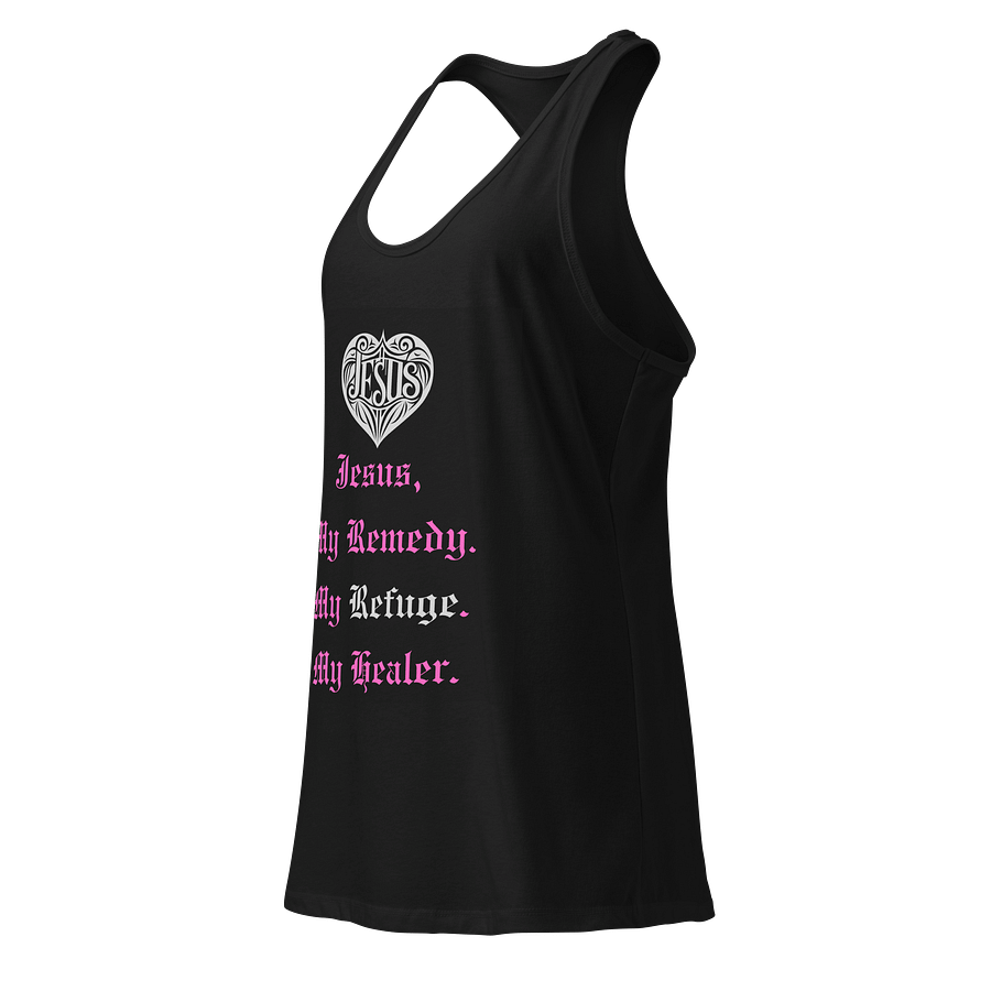 Jesus My Remedy Women's Racerback Tank product image (3)