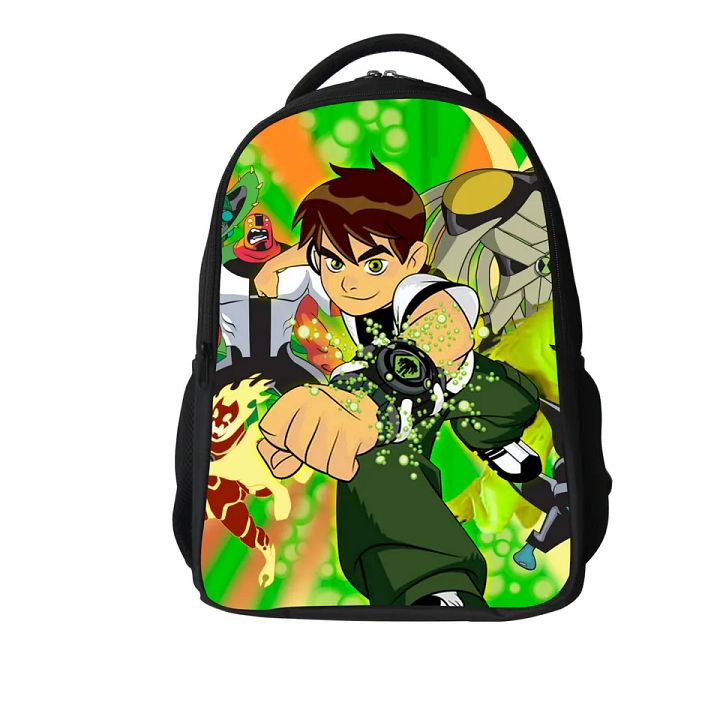 ben 10 canvas shoulder bag bags backpack school bags cool boys travel bag new product image (1)