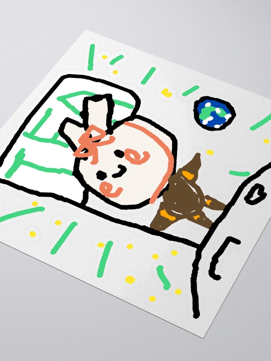 Pu Tea Flag Sticker product image (9)