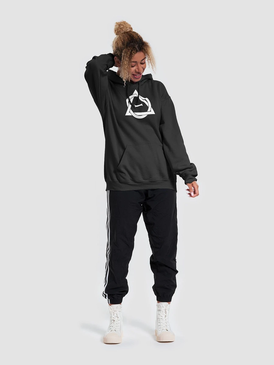 White Theta-Delta symbol Hoodie product image (5)