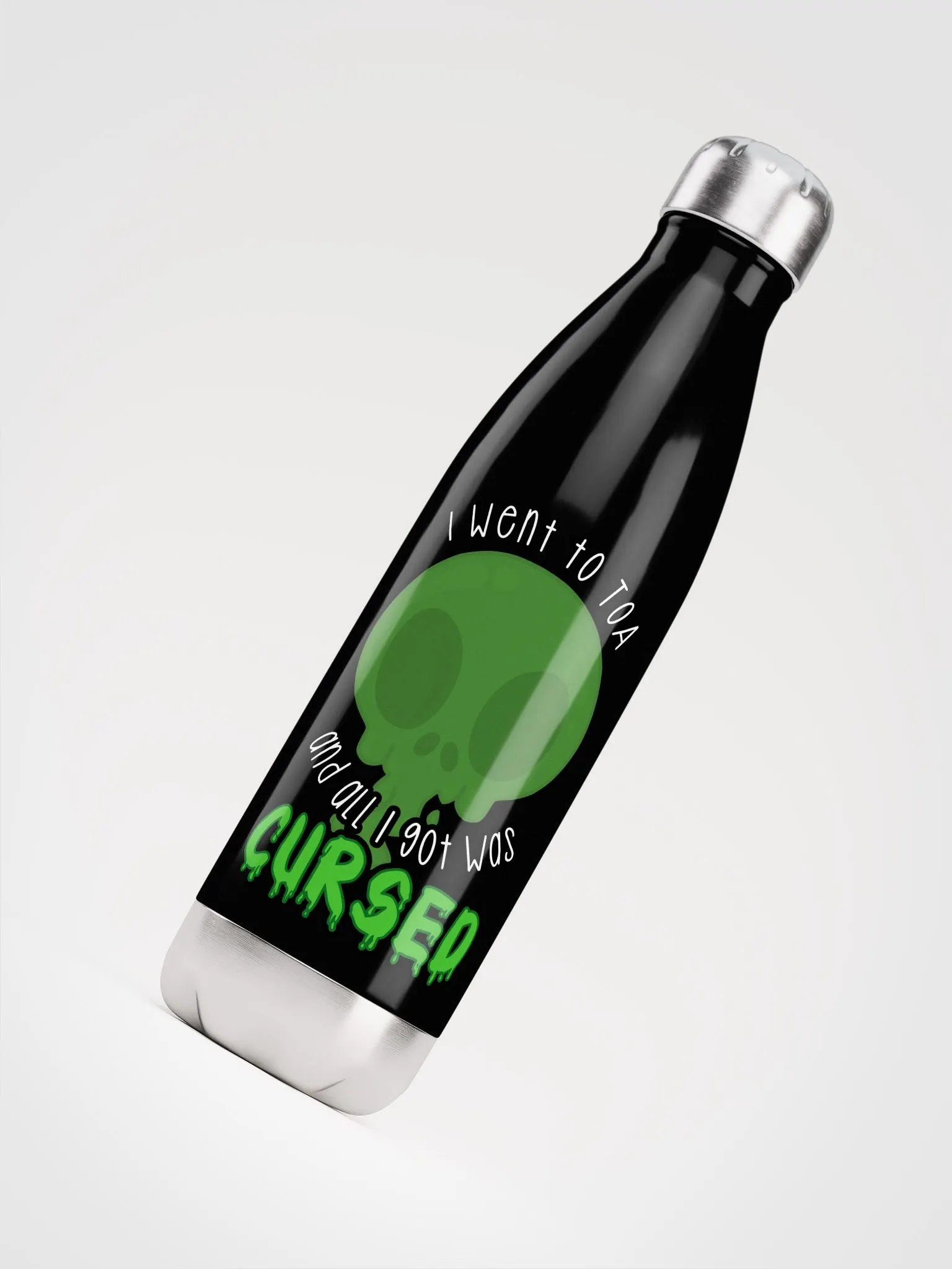 All I Got Was Cursed - Hunter - Water Bottle [Stainless Steel] product image (4)