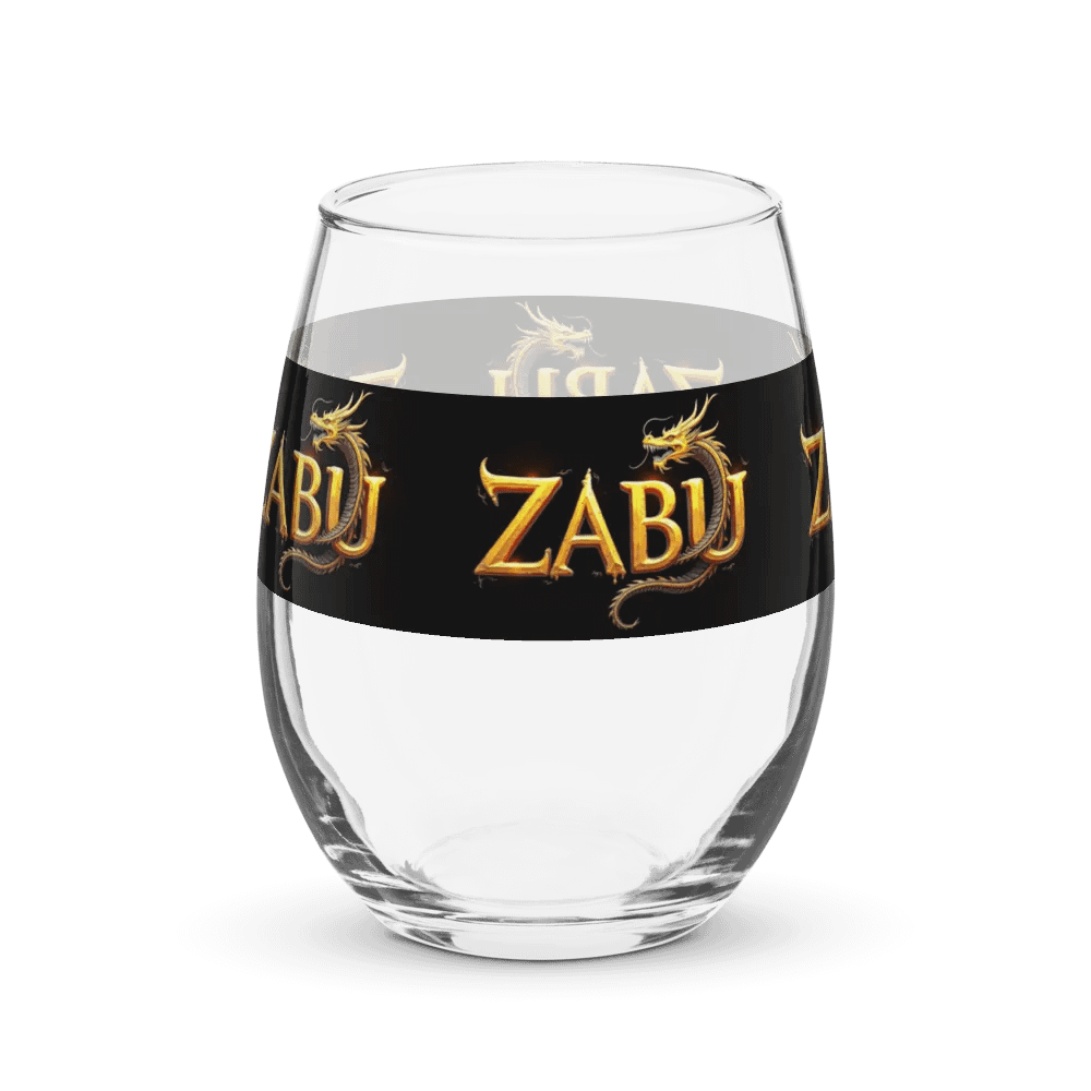Golden Dragon ZABU Stemless Wine Glass product image (4)