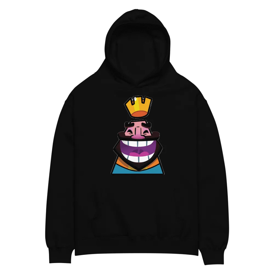 Clash royale HE HE HE HAW AS Colour Unisex Premium Oversized Hoodie product image (2)
