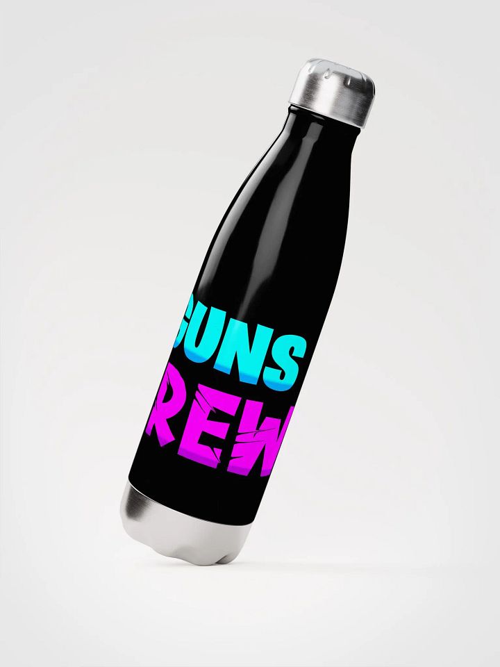 Stainless Steel GunsCrew Water Bottle product image (3)