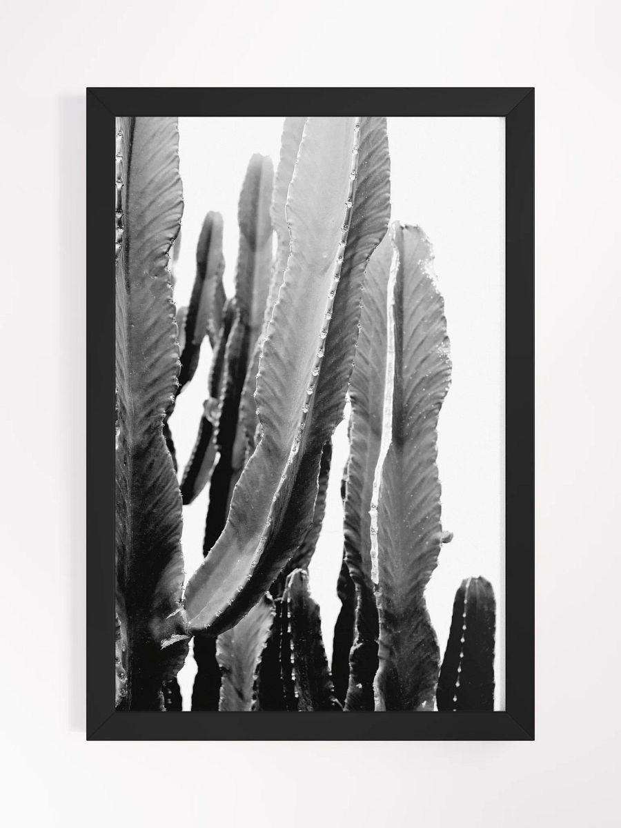 Desert Vertebrae Poster – Abstract Desert-Inspired Art | Earthy Minimalist Wall Décor | Unique Framed Print for Modern Spaces product image (2)