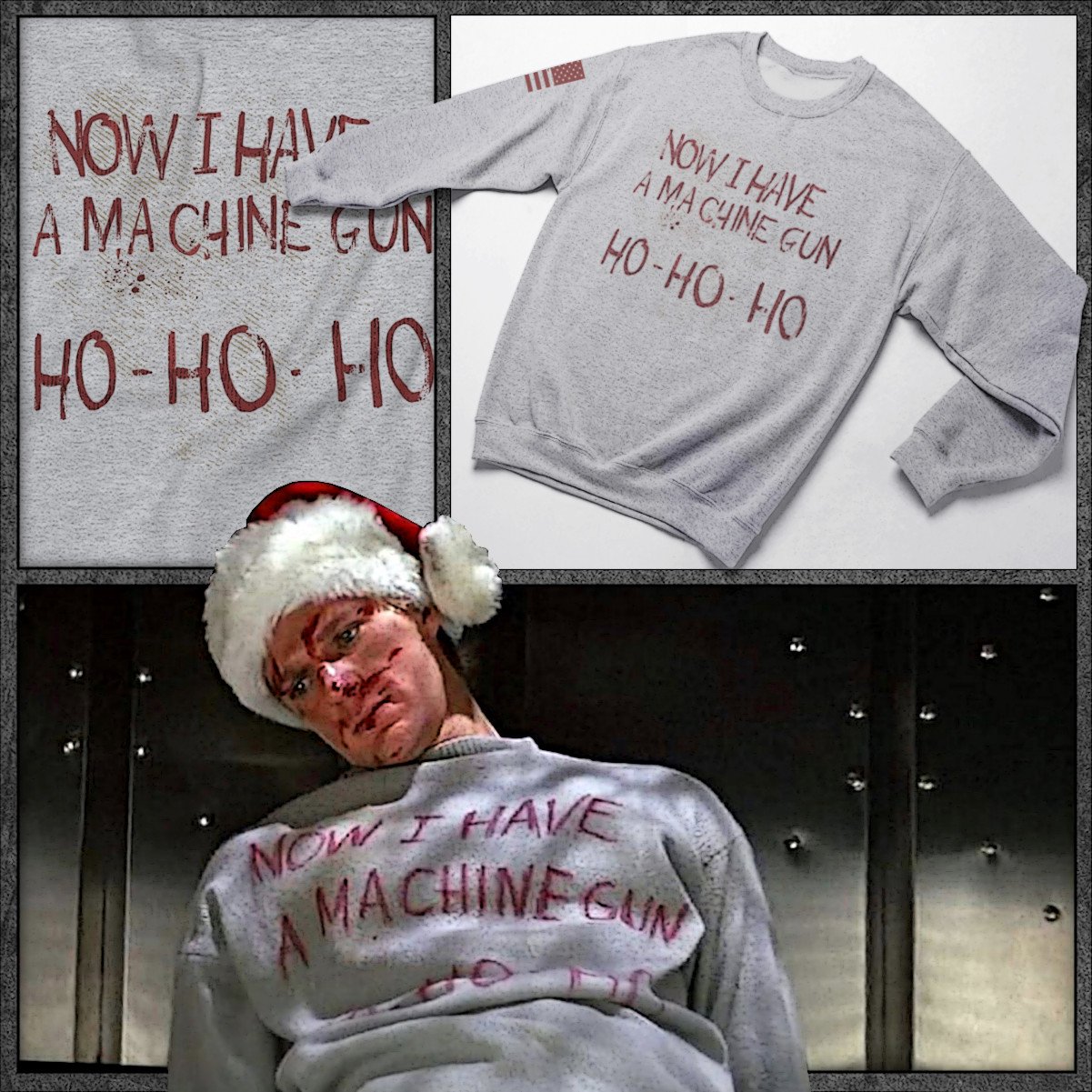 NOW I HAVE A MACHINE GUN Sweatshirt product image (3)