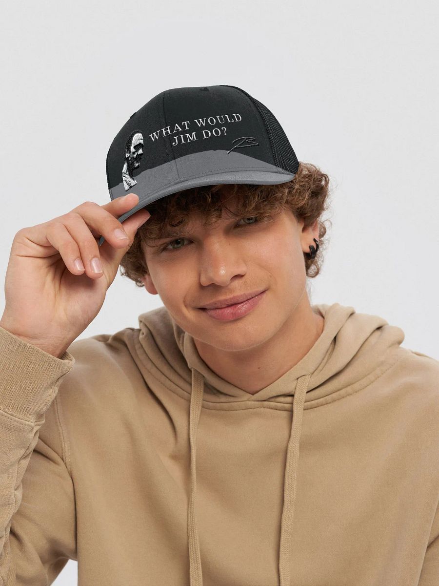 What Would Jim Do Trucker Hat product image (2)