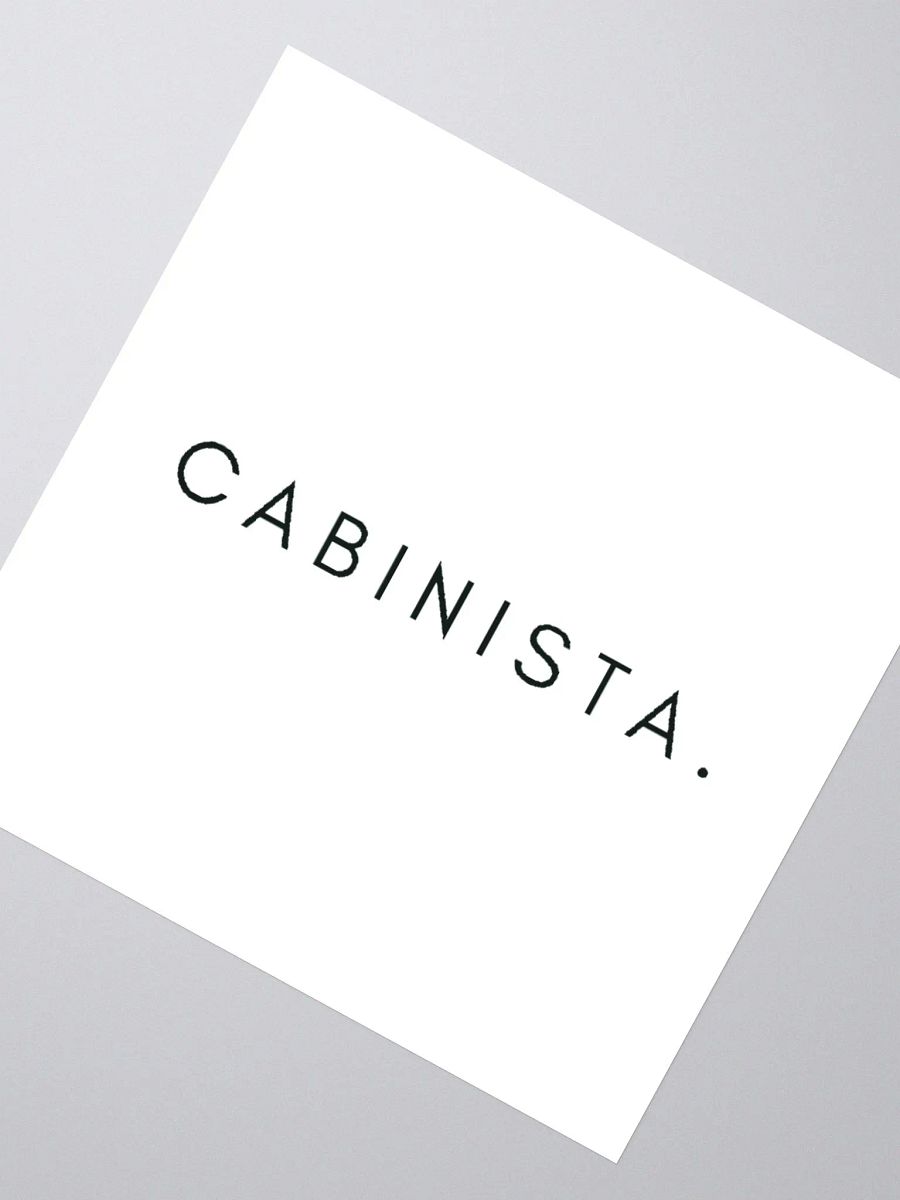 The Cabinista Kiss Cut Stickers product image (2)
