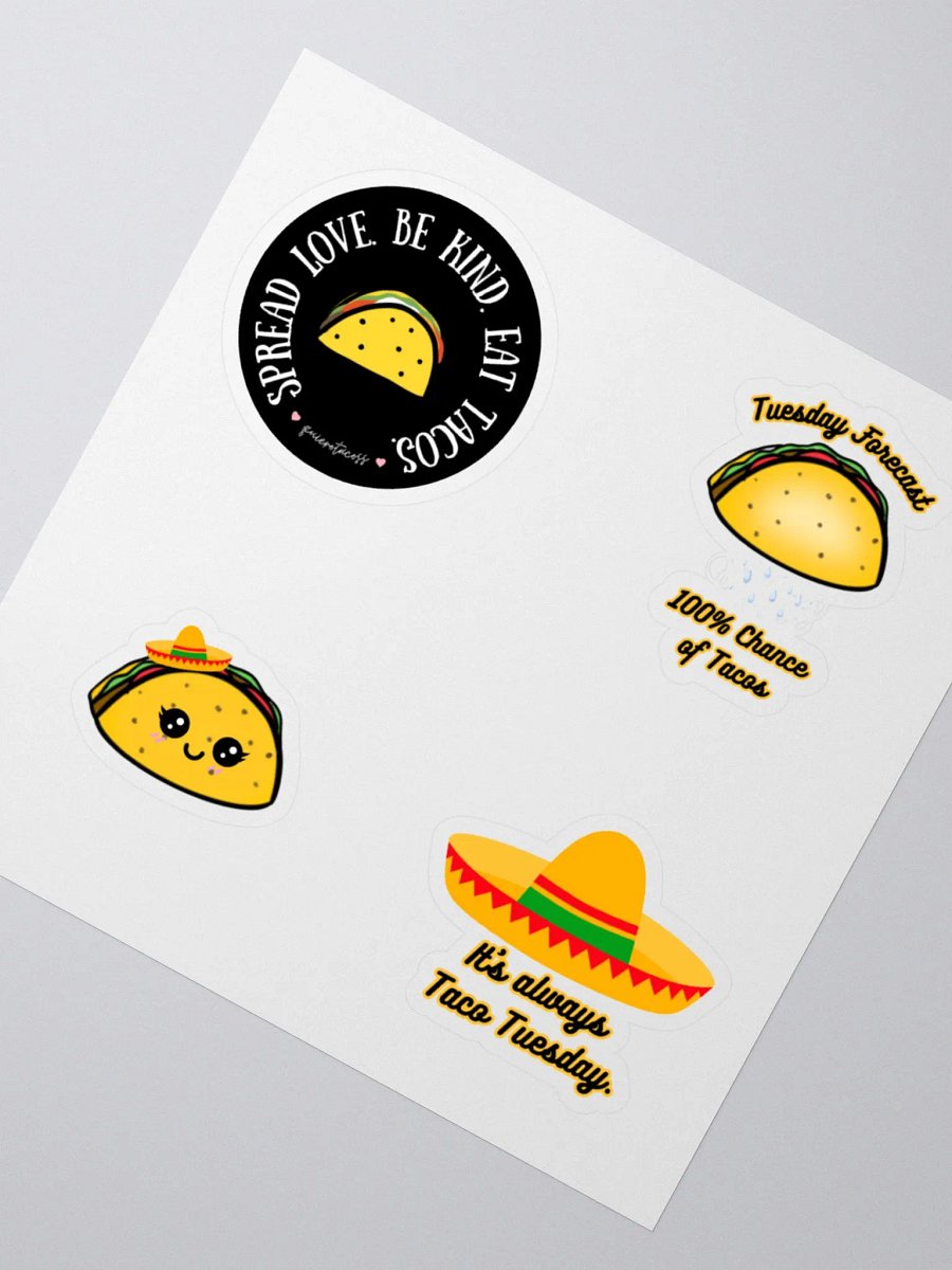 Taco stickers! product image (2)