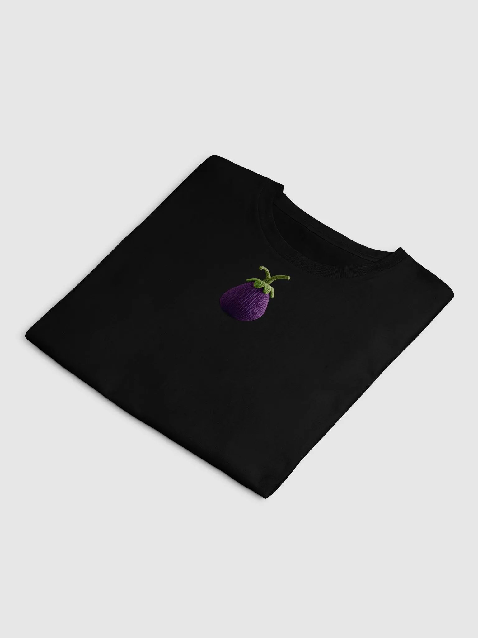 CozyAvocado Women's Premium Egg Plant Crop Top #1 product image (4)