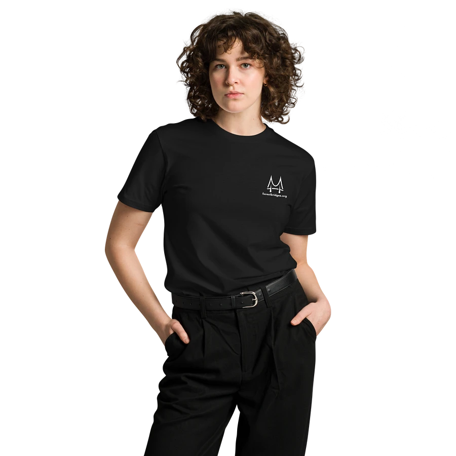 Forest Bridges Dark Colors T-shirts with Grayscale Logo & Emblem product image (8)