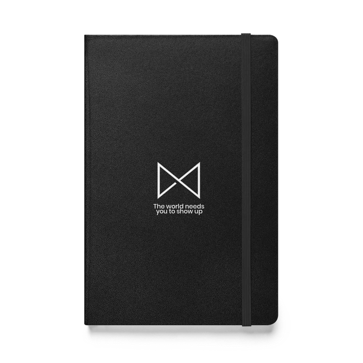 Show Up Hardcover Notebook product image (1)